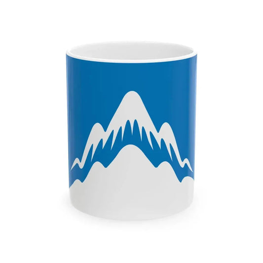 Kyrgyzstan 2011 Flag Proposals Set 5 Flag 1 (Kyrgyzstan) White Coffee Mug 11oz - Go Mug Yourself