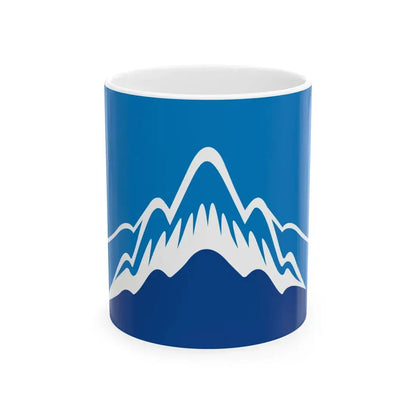 Kyrgyzstan 2011 Flag Proposals Set 5 Flag 2 (Kyrgyzstan) White Coffee Mug 11oz - Go Mug Yourself