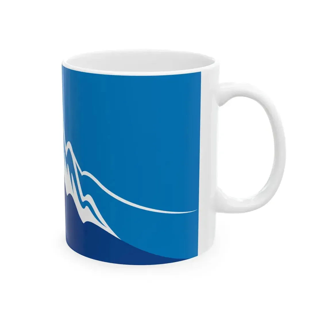 Kyrgyzstan 2011 Flag Proposals Set 5 Flag 2 (Kyrgyzstan) White Coffee Mug - Go Mug Yourself
