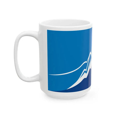 Kyrgyzstan 2011 Flag Proposals Set 5 Flag 2 (Kyrgyzstan) White Coffee Mug - Go Mug Yourself