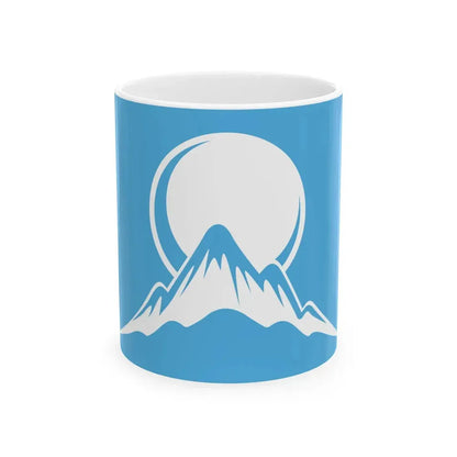 Kyrgyzstan 2011 Flag Proposals Set 5 Flag 4 (Kyrgyzstan) White Coffee Mug 11oz - Go Mug Yourself