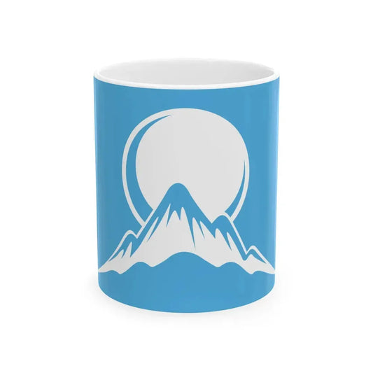Kyrgyzstan 2011 Flag Proposals Set 5 Flag 4 (Kyrgyzstan) White Coffee Mug 11oz - Go Mug Yourself