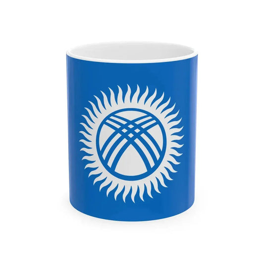 Kyrgyzstan Flag Proposal 2 2011 (Kyrgyzstan) White Coffee Mug 11oz - Go Mug Yourself