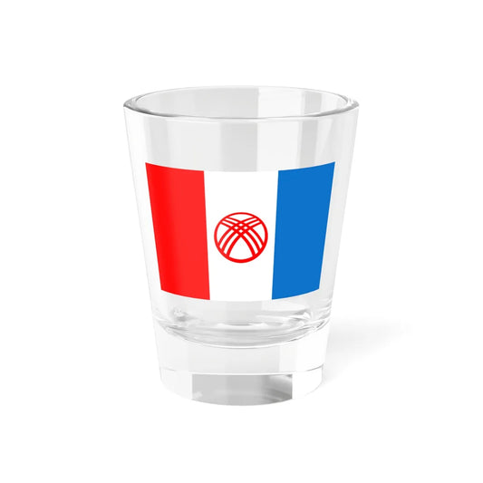 Kyrgyzstan Flag Proposal 3 2011 (Kyrgyzstan) Shot Glass 1.5oz 1.5oz - Go Mug Yourself