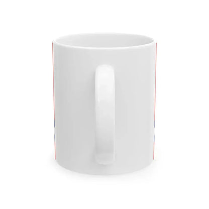 Kyrgyzstan Flag Proposal 5 2011 (Kyrgyzstan) White Coffee Mug - Go Mug Yourself