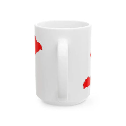 Kyrgyzstan-Flagmap 1992-2023 (Kyrgyzstan) White Coffee Mug - Go Mug Yourself