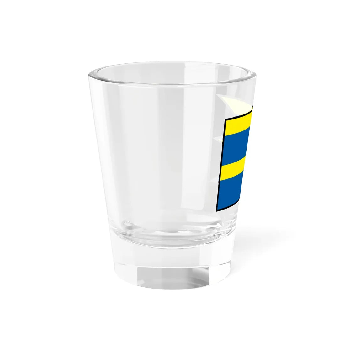 Kysta Trebisov Flag (Slovakia) Shot Glass 1.5oz - Go Mug Yourself