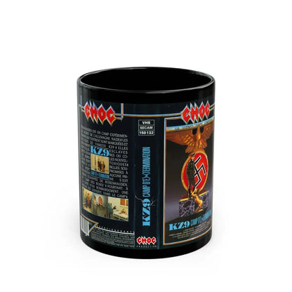 KZ9 CAMP DEXTERMINATION (VHS COVER) - Black Coffee Mug 11oz - Go Mug Yourself
