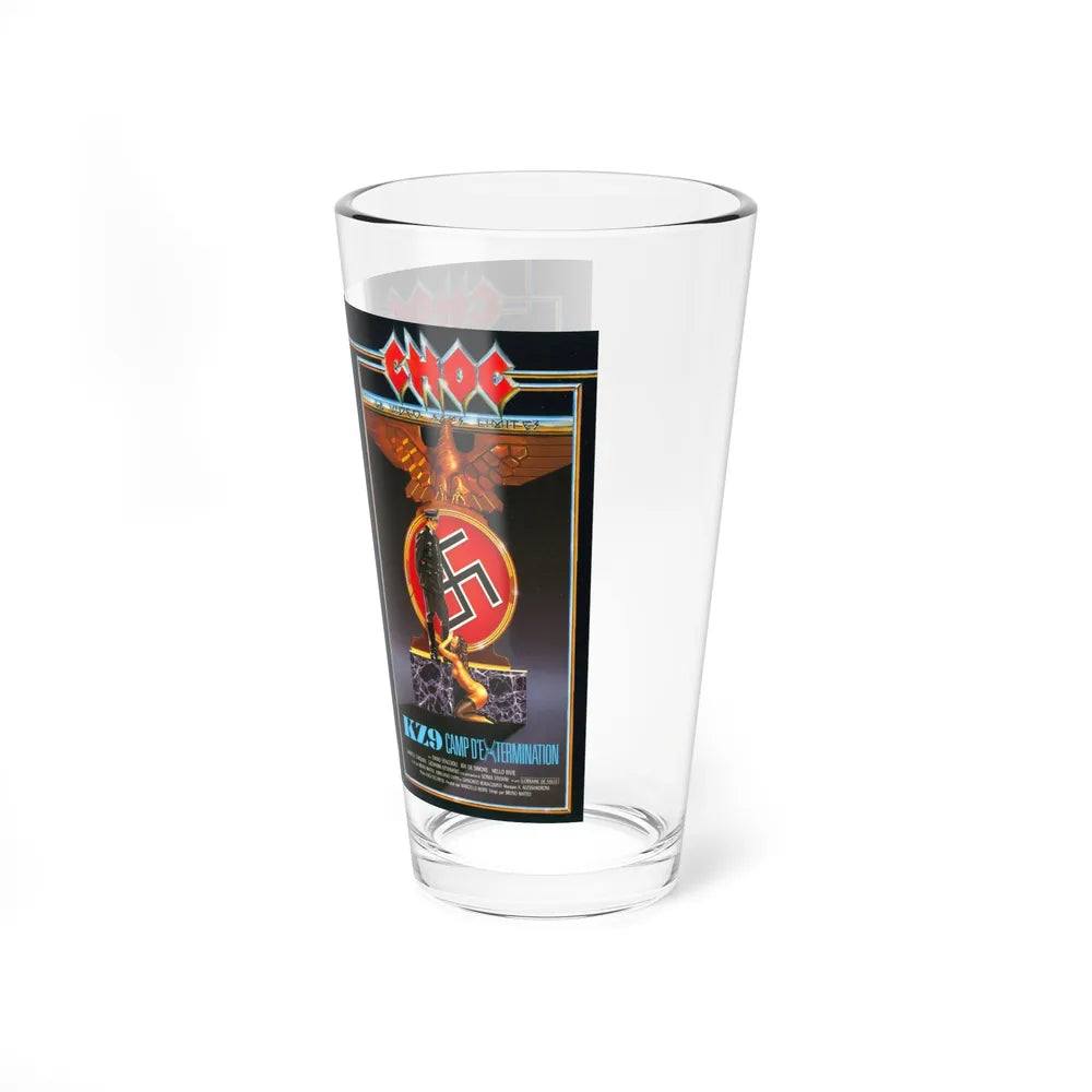 KZ9 CAMP DEXTERMINATION (VHS COVER) Pint Glass 16oz-Go Mug Yourself