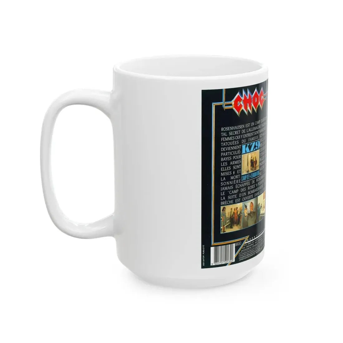 KZ9 CAMP DEXTERMINATION (VHS COVER) - White Coffee Mug - Go Mug Yourself