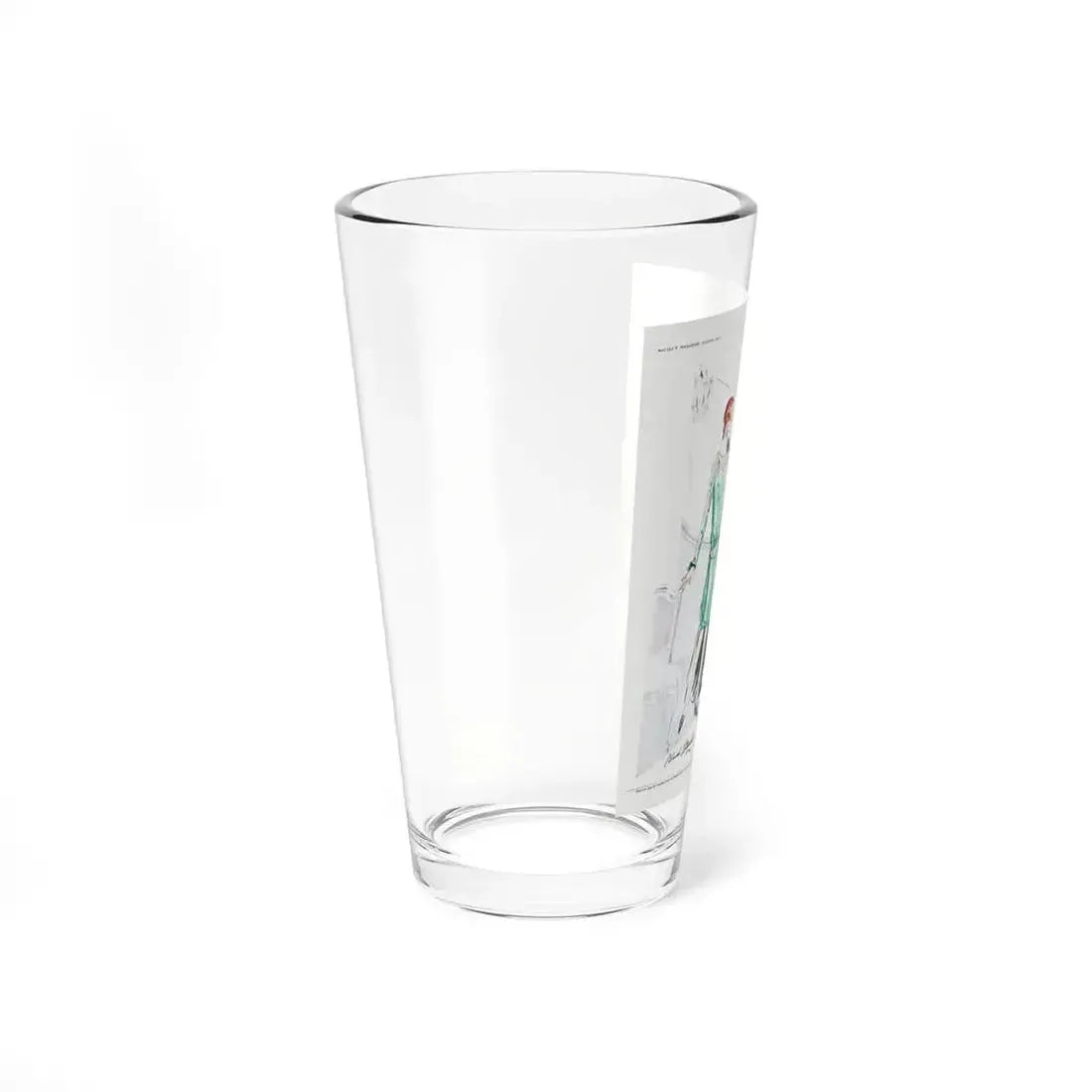 L'echo de Paris, McCall's magazine, August 1927 - Pint Glass 16oz - Go Mug Yourself