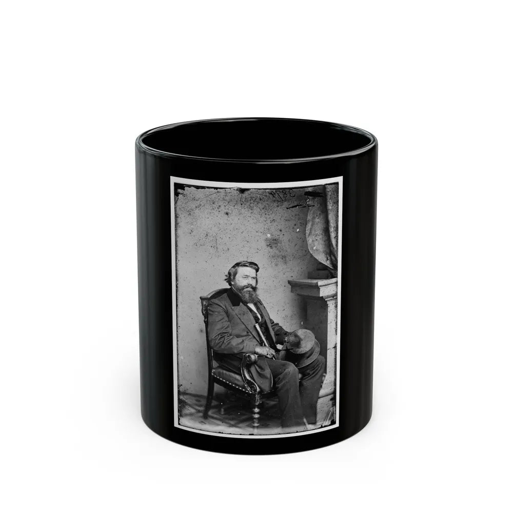 L.T. Wigfall, Brig. Gen. Csa 002 (U.S. Civil War) Black Coffee Mug-11oz-Go Mug Yourself