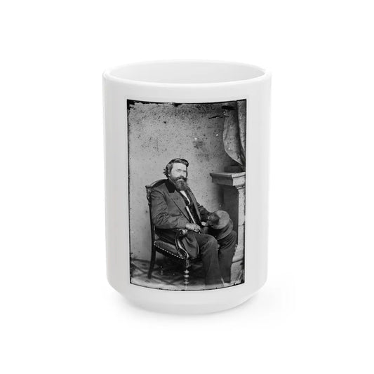 L.T. Wigfall, Brig. Gen. Csa 002 (U.S. Civil War) White Coffee Mug-15oz-Go Mug Yourself