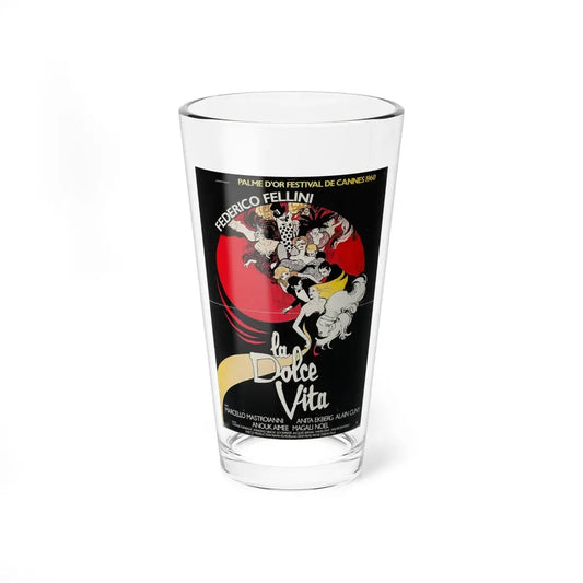 La Dolce Vita (Gaumont, R-1970s) - Pint Glass 16oz 16oz - Go Mug Yourself