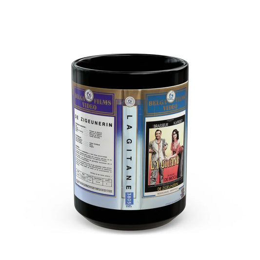 LA GITANE (VHS COVER) - Black Coffee Mug-15oz-Go Mug Yourself