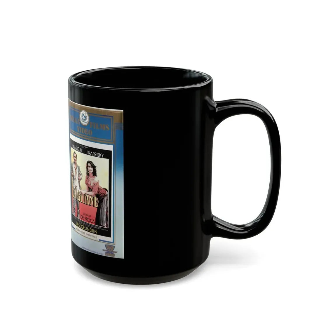 LA GITANE (VHS COVER) - Black Coffee Mug - Go Mug Yourself