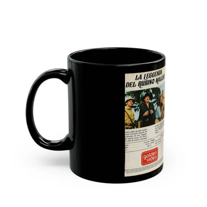 LA LEGGENDA DEL RUBINO MALESE (VHS COVER) - Black Coffee Mug-Go Mug Yourself