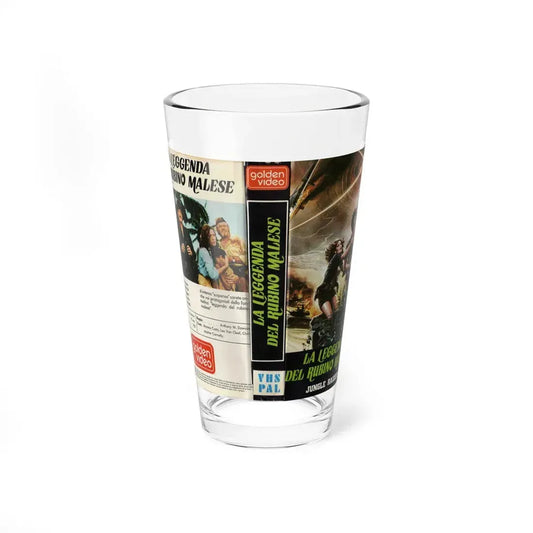 LA LEGGENDA DEL RUBINO MALESE (VHS COVER) Pint Glass 16oz 16oz - Go Mug Yourself