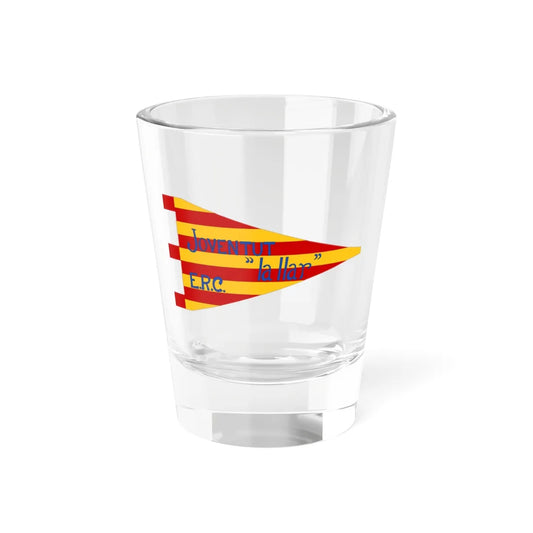 La Llar ERC flag Spanish Civil War (Spain) Shot Glass 1.5oz 1.5oz - Go Mug Yourself