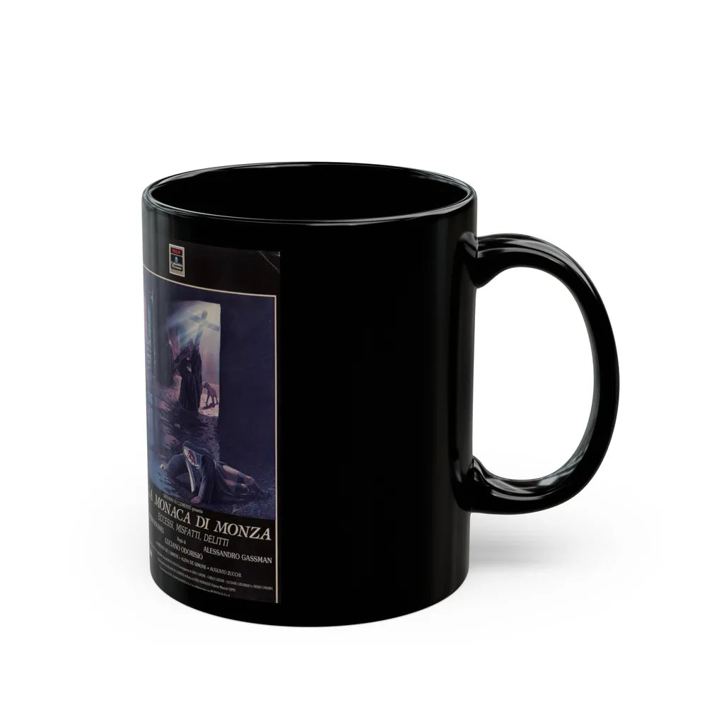 LA MONACA DI MONZA (VHS COVER) - Black Coffee Mug-Go Mug Yourself