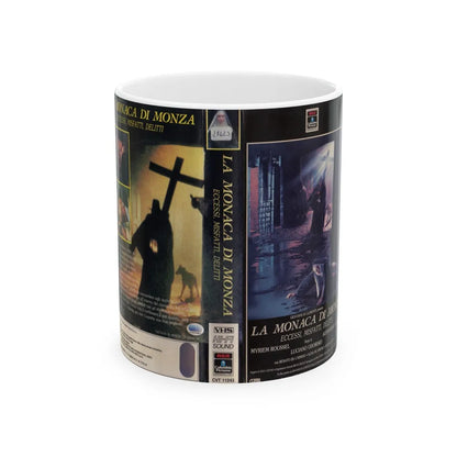 LA MONACA DI MONZA (VHS COVER) - White Coffee Mug-11oz-Go Mug Yourself