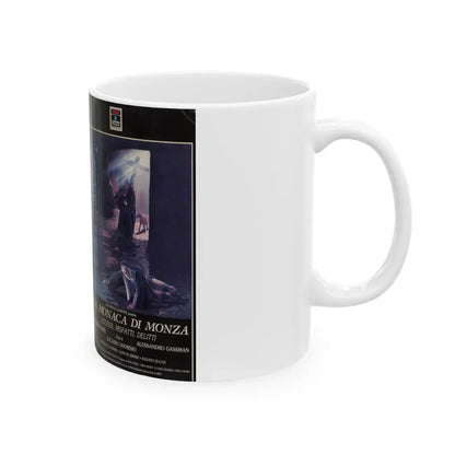 LA MONACA DI MONZA (VHS COVER) - White Coffee Mug - Go Mug Yourself