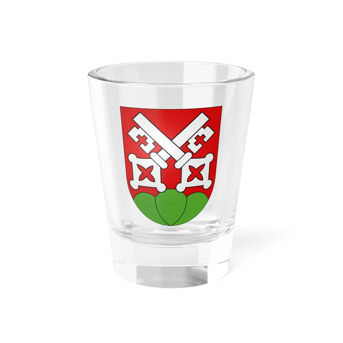 La Neuveville district-coat of arms (Switzerland) (Coat of Arms) Shot Glass 1.5oz 1.5oz - Go Mug Yourself