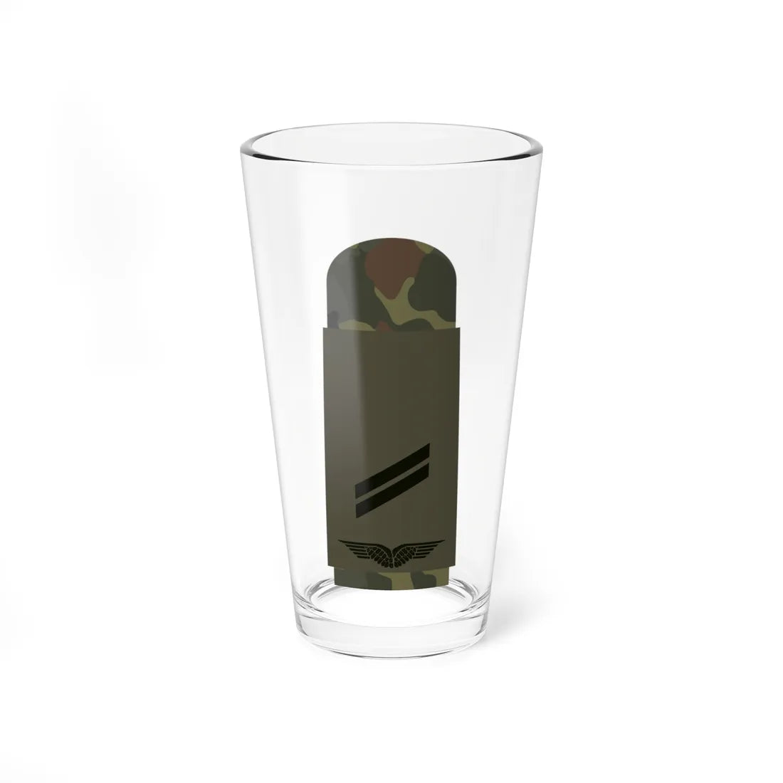 LA OS5 13 Obergefreiter L (Military Rank) Pint Glass 16oz 16oz - Go Mug Yourself
