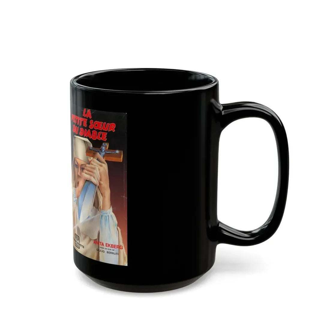 LA PETITE SCEUR DU DIABLE (VHS COVER) - Black Coffee Mug - Go Mug Yourself