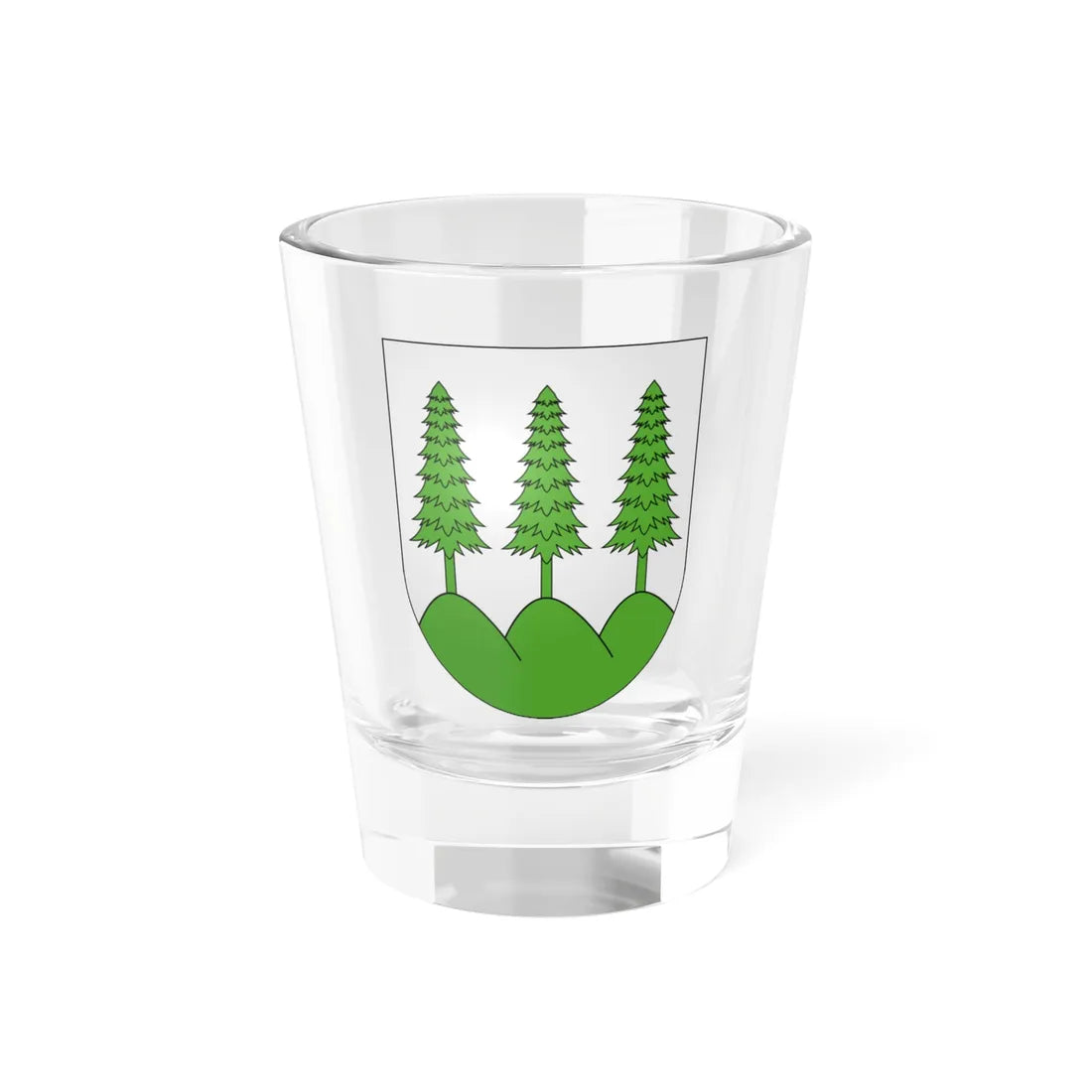 La Sagne-coat of arms (Switzerland) (Coat of Arms) Shot Glass 1.5oz 1.5oz - Go Mug Yourself