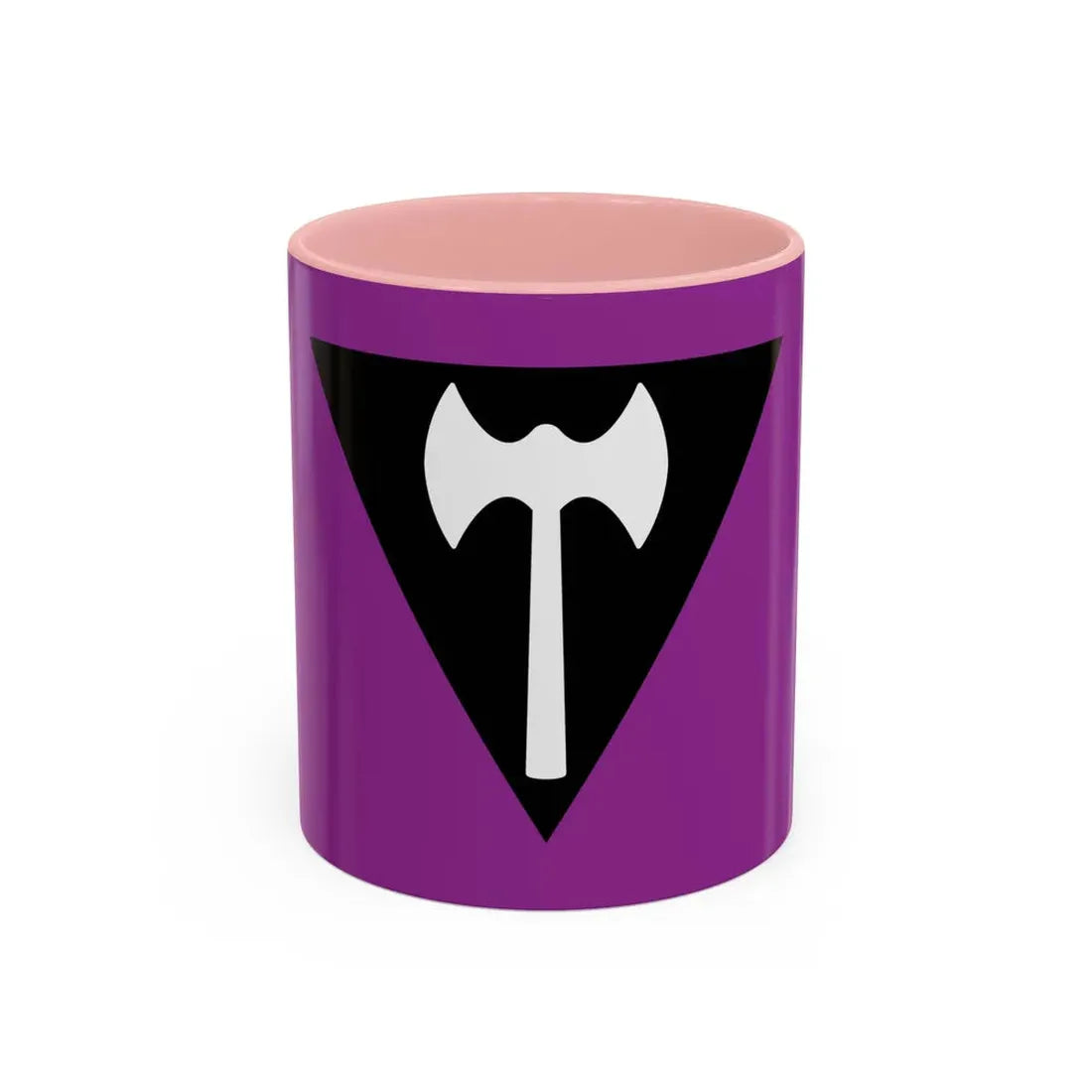Labrys Lesbian Pride Flag - Accent Coffee Mug 11oz Pink - Go Mug Yourself