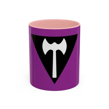 Labrys Lesbian Pride Flag - Accent Coffee Mug 11oz Pink - Go Mug Yourself