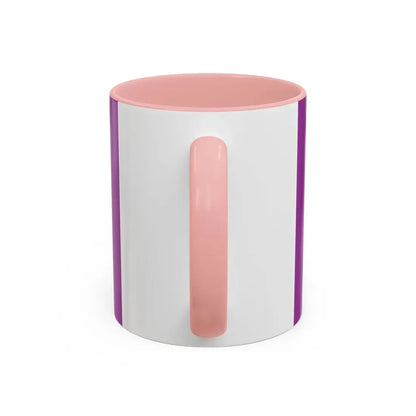 Labrys Lesbian Pride Flag - Accent Coffee Mug - Go Mug Yourself
