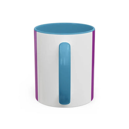 Labrys Lesbian Pride Flag - Accent Coffee Mug - Go Mug Yourself