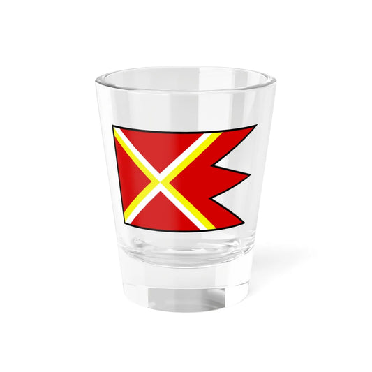 Ladce Ilava Flag (Slovakia) Shot Glass 1.5oz 1.5oz - Go Mug Yourself