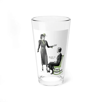 Ladies On Relief, The American Magazine, July 1936 - Pint Glass 16oz 16oz - Go Mug Yourself