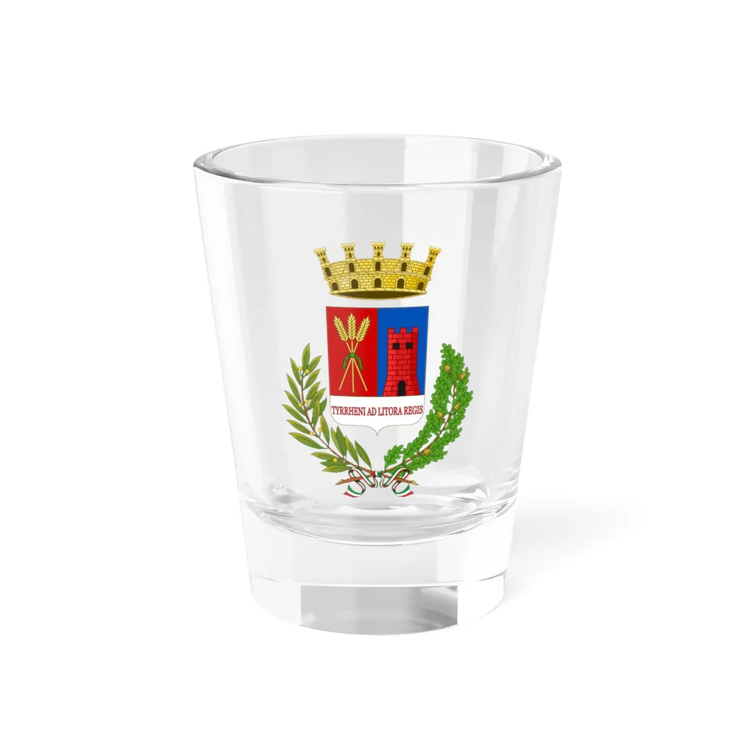 Ladispoli-Stemma (Italy) (Coat of Arms) Shot Glass 1.5oz 1.5oz - Go Mug Yourself
