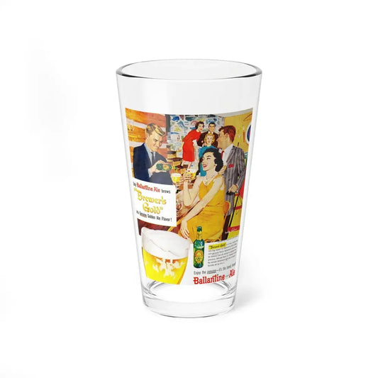 Ladling Out the Beer, advertisement, LIFE, Nov 1957 - Pint Glass 16oz 16oz - Go Mug Yourself