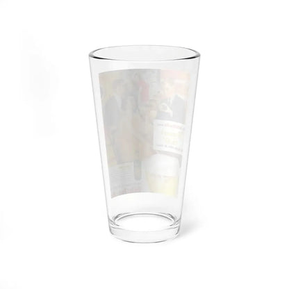 Ladling Out the Beer, advertisement, LIFE, Nov 1957 - Pint Glass 16oz - Go Mug Yourself