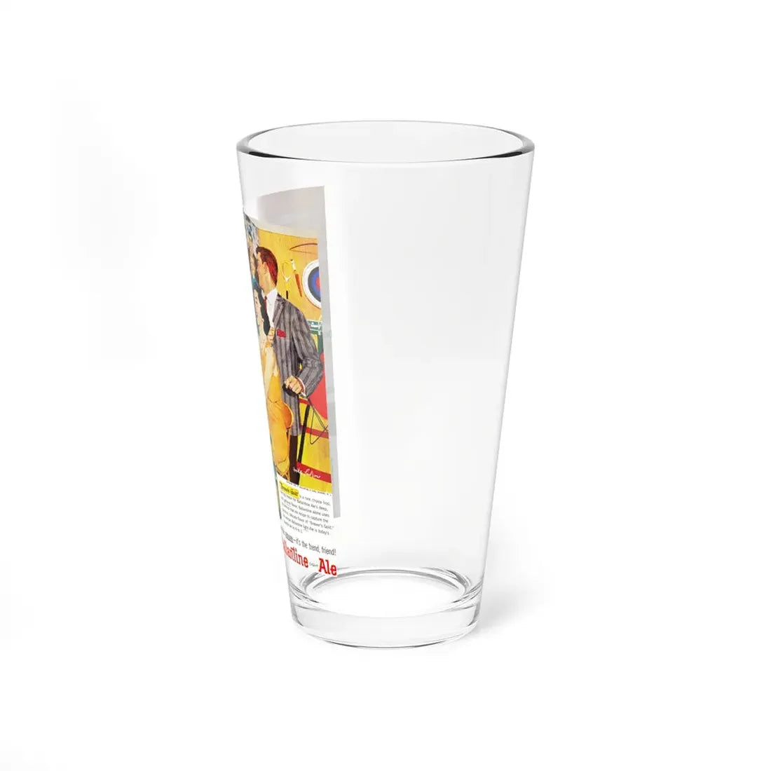Ladling Out the Beer, advertisement, LIFE, Nov 1957 - Pint Glass 16oz - Go Mug Yourself