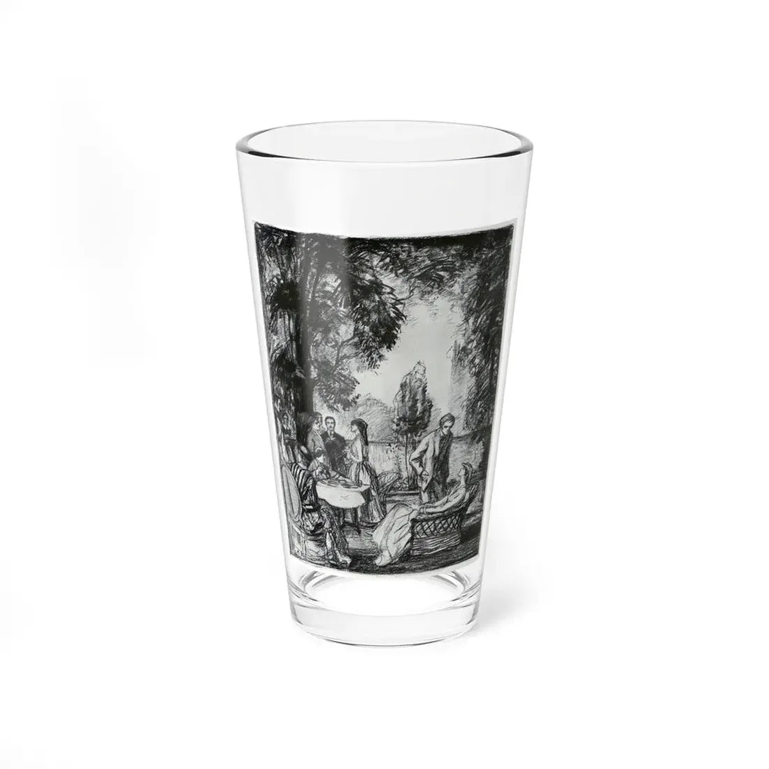 Lady Connie (Pt. 3), Harper's Bazaar, April 1916 - Pint Glass 16oz 16oz - Go Mug Yourself