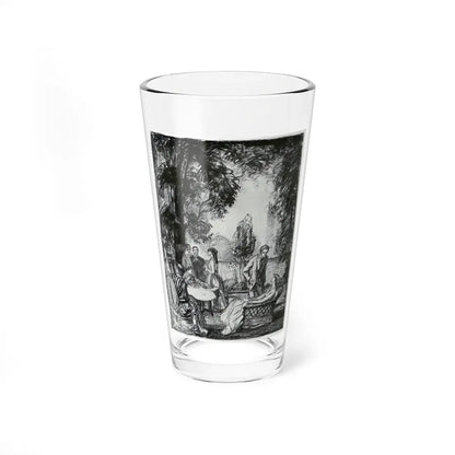 Lady Connie (Pt. 3), Harper's Bazaar, April 1916 - Pint Glass 16oz 16oz - Go Mug Yourself