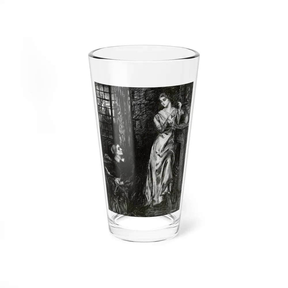 Lady Connie (Pt. 1), Harper's Bazaar, February 1916 - Pint Glass 16oz-16oz-Go Mug Yourself