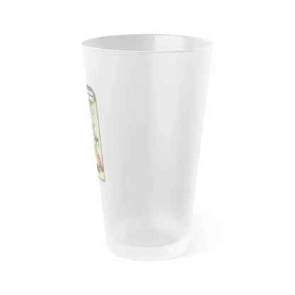 LADY FRANKENSTEIN 1971 Movie Poster - Frosted Pint Glass 16oz - Go Mug Yourself