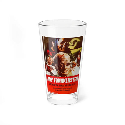 LADY FRANKENSTEIN (DANISH) 1971 Movie Poster - Pint Glass 16oz-16oz-Go Mug Yourself