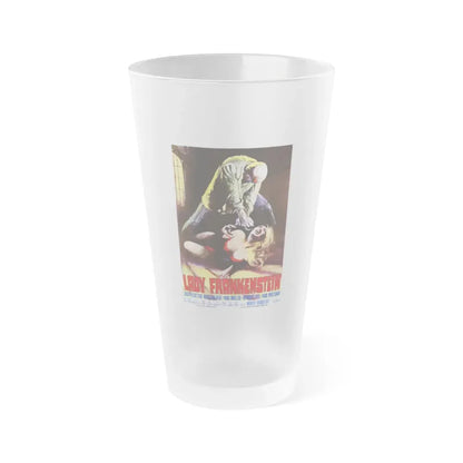 LADY FRANKENSTEIN (ITALIAN) 2 1971 Movie Poster - Frosted Pint Glass 16oz 16oz Frosted - Go Mug Yourself