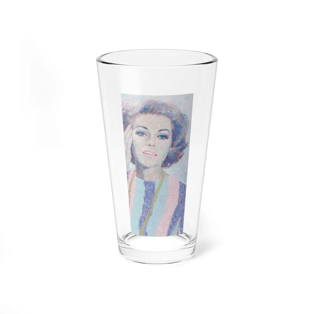 Lady in Beads - Pint Glass 16oz-16oz-Go Mug Yourself