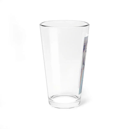 Lady in Beads - Pint Glass 16oz - Go Mug Yourself