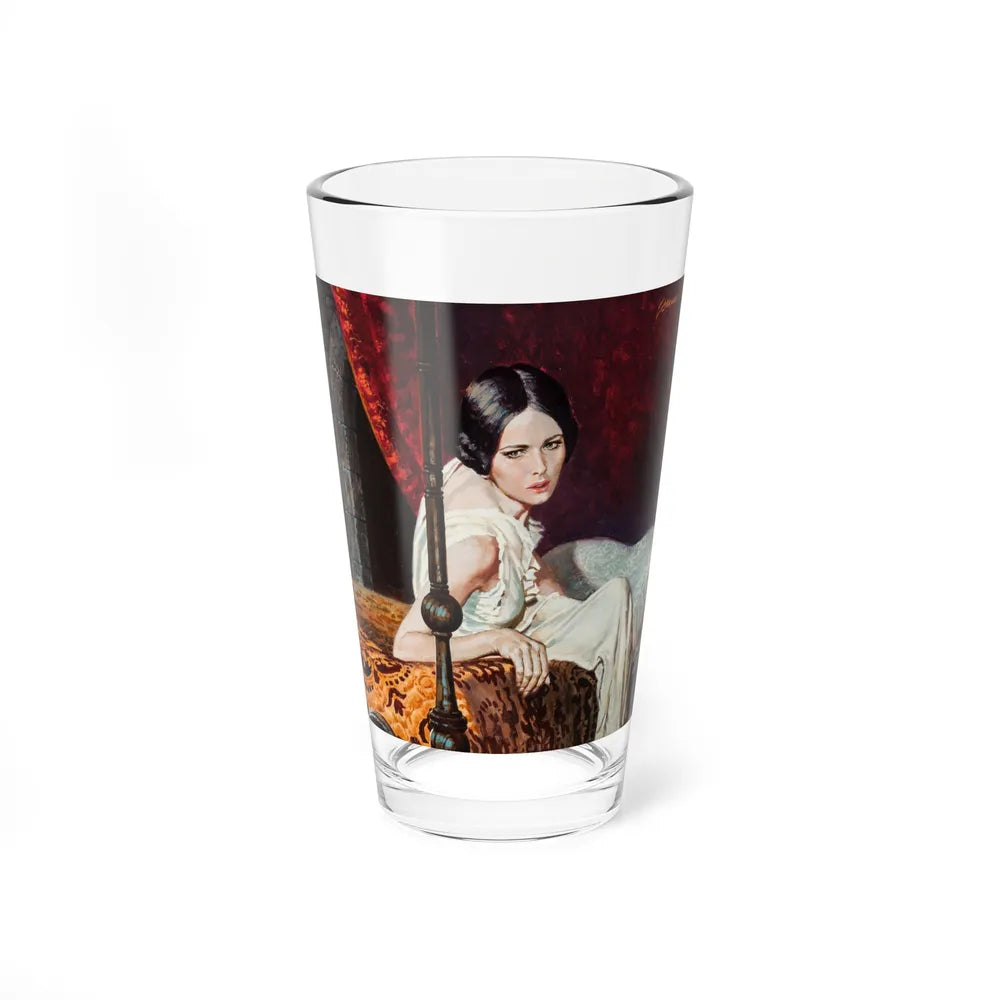 Lady in Bed, probable paperback cover - Pint Glass 16oz-16oz-Go Mug Yourself