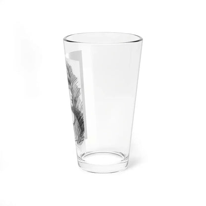 Lady in Profile, 1921 - Pint Glass 16oz - Go Mug Yourself